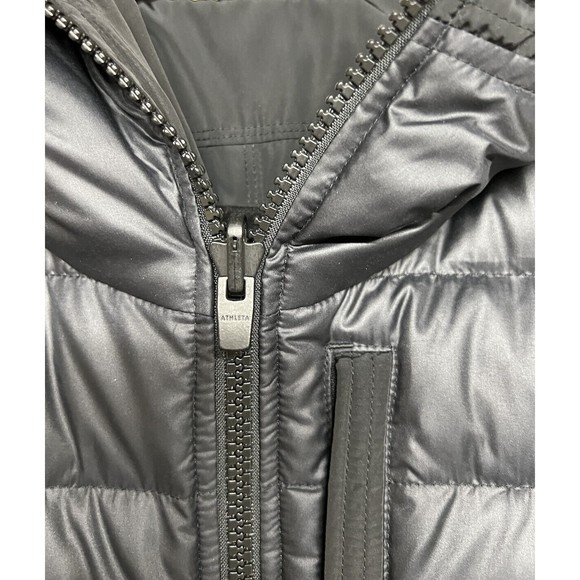 Athleta‎ Snow Down Reversible Parka Jacket Black Women’s Size XS - Picture 8 of 12